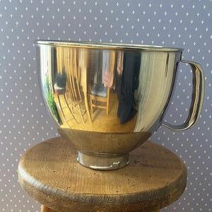 KitchenAid metal mixer bowl